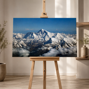 Mt. Everest Canvas Print Canada | Sagarmatha Nepal Wall Art by Hamro Print